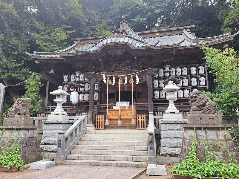 大甕神社 拝殿